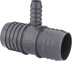 Value Collection - 2 x 2 x 3/4" Barb, Multiple Barbed Tube Reducing Tee - PVC, Male - Benchmark Tooling