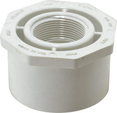 Value Collection - 3 x 1-1/2" PVC Plastic Pipe Bushing - Schedule 40, Spig x FIPT End Connections - Benchmark Tooling