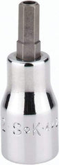 SK - 3/8" Drive, 7/32" Hex Bit Socket - 1-11/16" OAL, Tamper Resistant - Benchmark Tooling