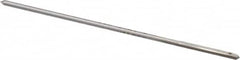 Interstate - 0.079" High Speed Steel 4 Flute Chucking Reamer - Straight Flute, Straight Shank - Benchmark Tooling