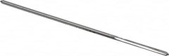 Interstate - 0.0795" High Speed Steel 4 Flute Chucking Reamer - Straight Flute, Straight Shank - Benchmark Tooling