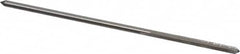 Interstate - 0.106" High Speed Steel Chucking Reamer - Straight Flute, Straight Shank - Benchmark Tooling