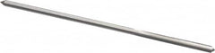 Interstate - 0.114" High Speed Steel Chucking Reamer - Straight Flute, Straight Shank - Benchmark Tooling
