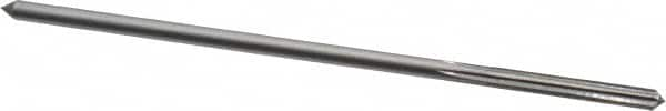 Interstate - 0.121" High Speed Steel Chucking Reamer - Straight Flute, Straight Shank - Benchmark Tooling