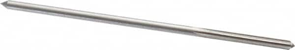 Interstate - 0.1225" High Speed Steel 4 Flute Chucking Reamer - Benchmark Tooling