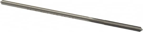 Interstate - 1/8" High Speed Steel 6 Flute Chucking Reamer - Straight Flute, 0.119" Straight Shank - Benchmark Tooling
