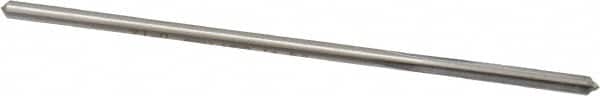Interstate - 0.131" High Speed Steel 6 Flute Chucking Reamer - Straight Flute, 0.1275" Straight Shank - Benchmark Tooling