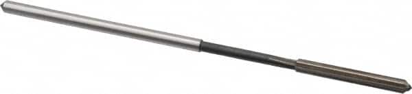 Interstate - 0.1325" High Speed Steel 6 Flute Chucking Reamer - Straight Flute, 0.1275" Straight Shank - Benchmark Tooling