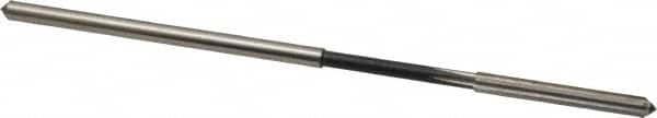 Interstate - 0.135" High Speed Steel 6 Flute Chucking Reamer - Straight Flute, 0.1275" Straight Shank - Benchmark Tooling