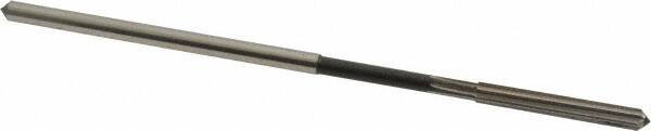Interstate - 0.1375" High Speed Steel 6 Flute Chucking Reamer - Straight Flute, 0.135" Straight Shank - Benchmark Tooling