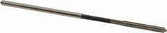 Interstate - 0.1375" High Speed Steel 6 Flute Chucking Reamer - Straight Flute, 0.135" Straight Shank - Benchmark Tooling