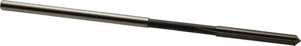 Interstate - 0.148" High Speed Steel 6 Flute Chucking Reamer - Straight Flute, 0.143" Straight Shank - Benchmark Tooling