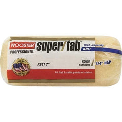 Wooster Brush - 3/4" Nap, 7" Wide Paint Roller - Semi-Rough to Rough Texture, Synthetic Knit - Benchmark Tooling