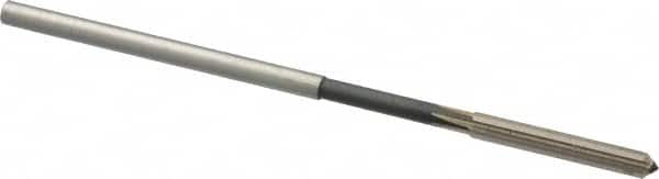 Interstate - 0.1555" High Speed Steel 6 Flute Chucking Reamer - Straight Flute, 0.151" Straight Shank - Benchmark Tooling