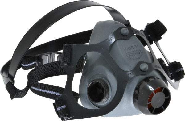 North - Series 5500, Size S Half Mask Respirator - 2-Point Suspension, Threaded Connection - Benchmark Tooling