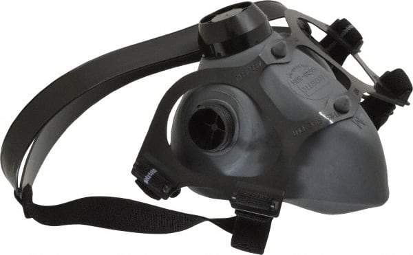 North - Series 5500, Size M Half Mask Respirator - 2-Point Suspension, Threaded Connection - Benchmark Tooling