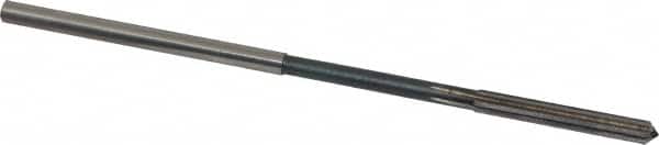 Interstate - 0.1615" High Speed Steel 6 Flute Chucking Reamer - Straight Flute, 0.1595" Straight Shank - Benchmark Tooling