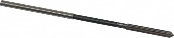 Interstate - 0.1655" High Speed Steel 6 Flute Chucking Reamer - Straight Flute, 0.1595" Straight Shank - Benchmark Tooling