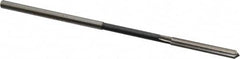Interstate - 0.167" High Speed Steel 6 Flute Chucking Reamer - Straight Flute, 0.1595" Straight Shank - Benchmark Tooling