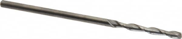 Niagara Cutter - 1/8", 1" LOC, 1/8" Shank Diam, 3" OAL, 2 Flute, Solid Carbide Square End Mill - Single End, Uncoated, Spiral Flute, 30° Helix, Centercutting, Right Hand Cut, Right Hand Flute, Series C230 - Benchmark Tooling