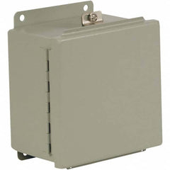 Wiegmann - NEMA 4 Steel Standard Enclosure with Continuous Hinge Cover - Benchmark Tooling