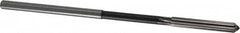 Interstate - 0.186" High Speed Steel 6 Flute Chucking Reamer - Straight Flute, 0.1805" Straight Shank - Benchmark Tooling