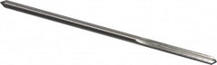 Interstate - 0.2045" High Speed Steel 6 Flute Chucking Reamer - Straight Flute, 0.2016" Straight Shank - Benchmark Tooling