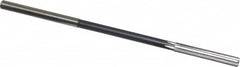 Interstate - 0.244" High Speed Steel 6 Flute Chucking Reamer - Straight Flute, 0.2329" Straight Shank - Benchmark Tooling