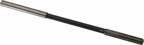 Interstate - 0.26" High Speed Steel 6 Flute Chucking Reamer - Straight Flute, 1/4" Straight Shank - Benchmark Tooling