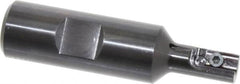 Carmex - 0.54" Cut Diam, 0.77" Max Depth of Cut, 3/4" Shank Diam, Indexable Thread Mill - Insert Style I/E, 14mm Insert Size, 1 Insert, Toolholder Style SR, 2.98" OAL - Benchmark Tooling