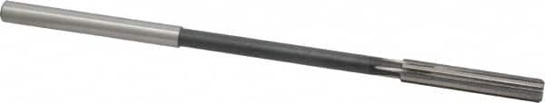 Interstate - 0.274" High Speed Steel 6 Flute Chucking Reamer - Straight Flute, 1/4" Straight Shank - Benchmark Tooling