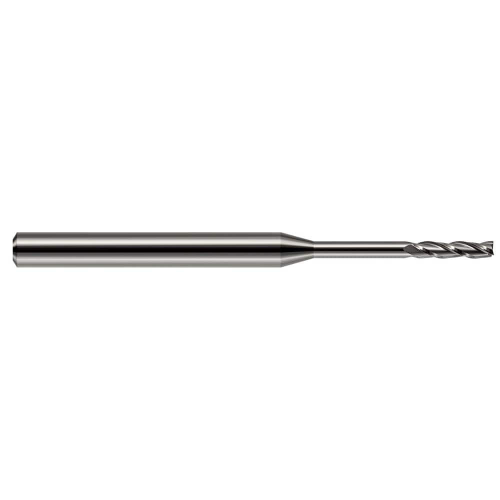 Harvey Tool - Square End Mills Mill Diameter (Decimal Inch): 0.0250 Length of Cut (Inch): 1/8 - Benchmark Tooling