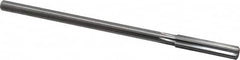 Interstate - 0.38" High Speed Steel 6 Flute Chucking Reamer - Straight Flute, 0.3105" Straight Shank - Benchmark Tooling