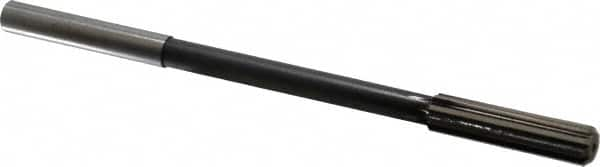 Interstate - 0.43" High Speed Steel 8 Flute Chucking Reamer - Straight Flute, 0.373" Straight Shank - Benchmark Tooling