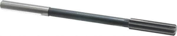 Interstate - 0.435" High Speed Steel 8 Flute Chucking Reamer - Straight Flute, 0.373" Straight Shank - Benchmark Tooling