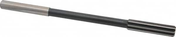 Interstate - 0.45" High Speed Steel 8 Flute Chucking Reamer - Straight Flute, 0.373" Straight Shank - Benchmark Tooling