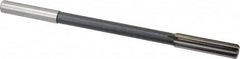 Interstate - 0.474" High Speed Steel 8 Flute Chucking Reamer - Straight Flute, 0.4355" Straight Shank - Benchmark Tooling