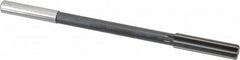 Interstate - 1/2" High Speed Steel 8 Flute Chucking Reamer - Straight Flute, 0.4355" Straight Shank - Benchmark Tooling