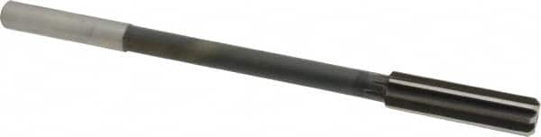 Interstate - 0.561" High Speed Steel 8 Flute Chucking Reamer - Straight Flute, 0.4355" Straight Shank - Benchmark Tooling