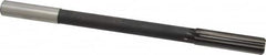 Interstate - 0.595" High Speed Steel 8 Flute Chucking Reamer - Straight Flute, 9/16" Straight Shank - Benchmark Tooling