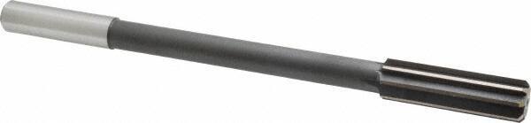 Interstate - 0.69" High Speed Steel 8 Flute Chucking Reamer - Straight Flute, 9/16" Straight Shank - Benchmark Tooling