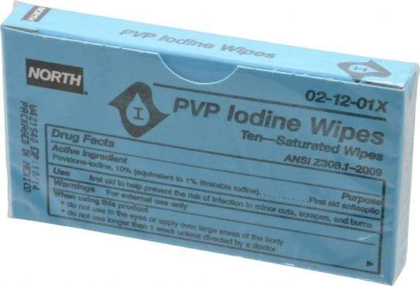 North - Antiseptic Wipe - Packet, PVP Iodine - Benchmark Tooling