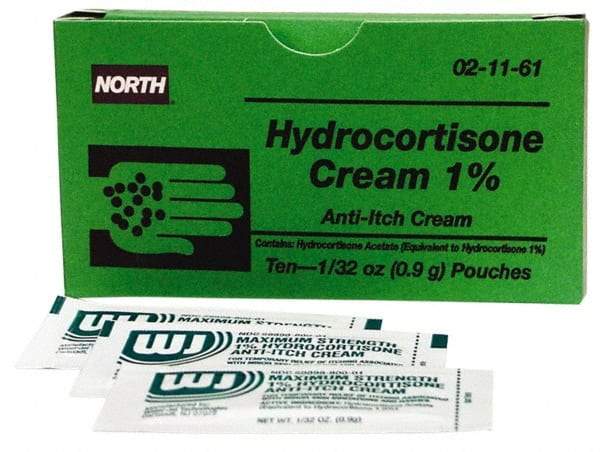 North - 1/32 oz Anti-Itch Relief Cream - Comes in Packet, Hydrocortisone - Benchmark Tooling