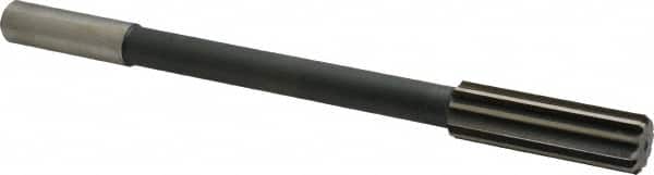 Interstate - 0.788" High Speed Steel 10 Flute Chucking Reamer - Straight Flute, 5/8" Straight Shank - Benchmark Tooling