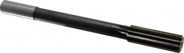 Interstate - 0.874" High Speed Steel 10 Flute Chucking Reamer - Straight Flute, 3/4" Straight Shank - Benchmark Tooling