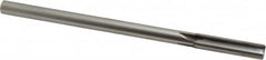 Made in USA - 7/16" Carbide-Tipped 4 Flute Chucking Reamer - Straight Flute, 3/8" Straight Shank, 1-3/4" Flute Length, 7" OAL - Benchmark Tooling