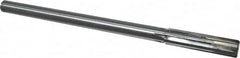 Made in USA - 0.498" Carbide-Tipped 6 Flute Dowel Pin Chucking Reamer - Benchmark Tooling