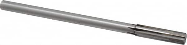 Made in USA - 0.4995" Carbide-Tipped 6 Flute Dowel Pin Chucking Reamer - Benchmark Tooling