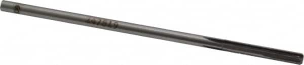Made in USA - 0.1885" Carbide-Tipped 4 Flute Chucking Reamer - Straight Flute, 11/64" Straight Shank, 1-1/8" Flute Length, 4-1/2" OAL - Benchmark Tooling