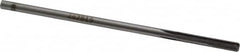Made in USA - 0.1885" Carbide-Tipped 4 Flute Chucking Reamer - Straight Flute, 11/64" Straight Shank, 1-1/8" Flute Length, 4-1/2" OAL - Benchmark Tooling